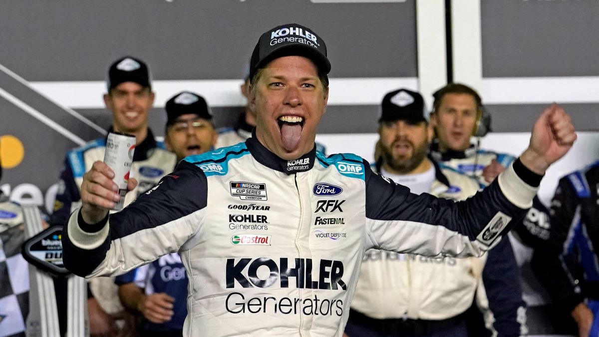 NASCAR driver Brad Keselowski