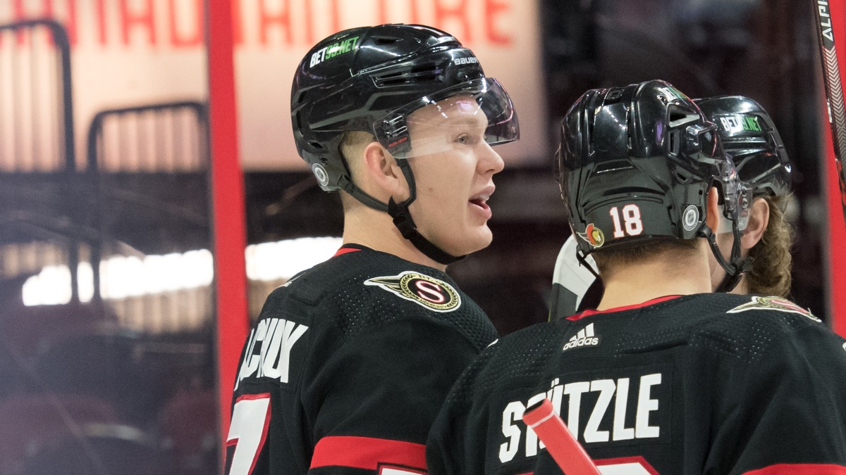 Ottawa Senators forward Brady Tkachuk