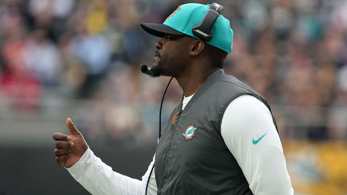 Former Miami Dolphins head coach Brian Flores