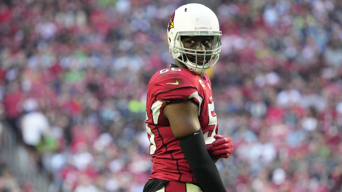 rizona Cardinals outside linebacker Chandler Jones (55)