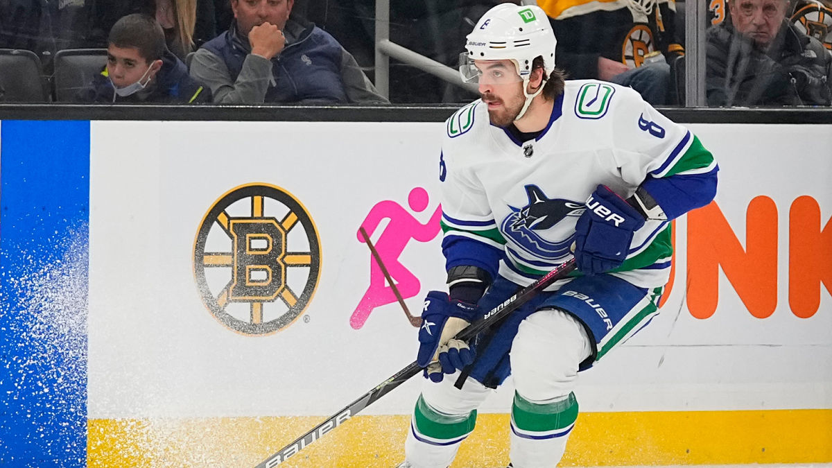 Vancouver Canucks winger Conor Garland