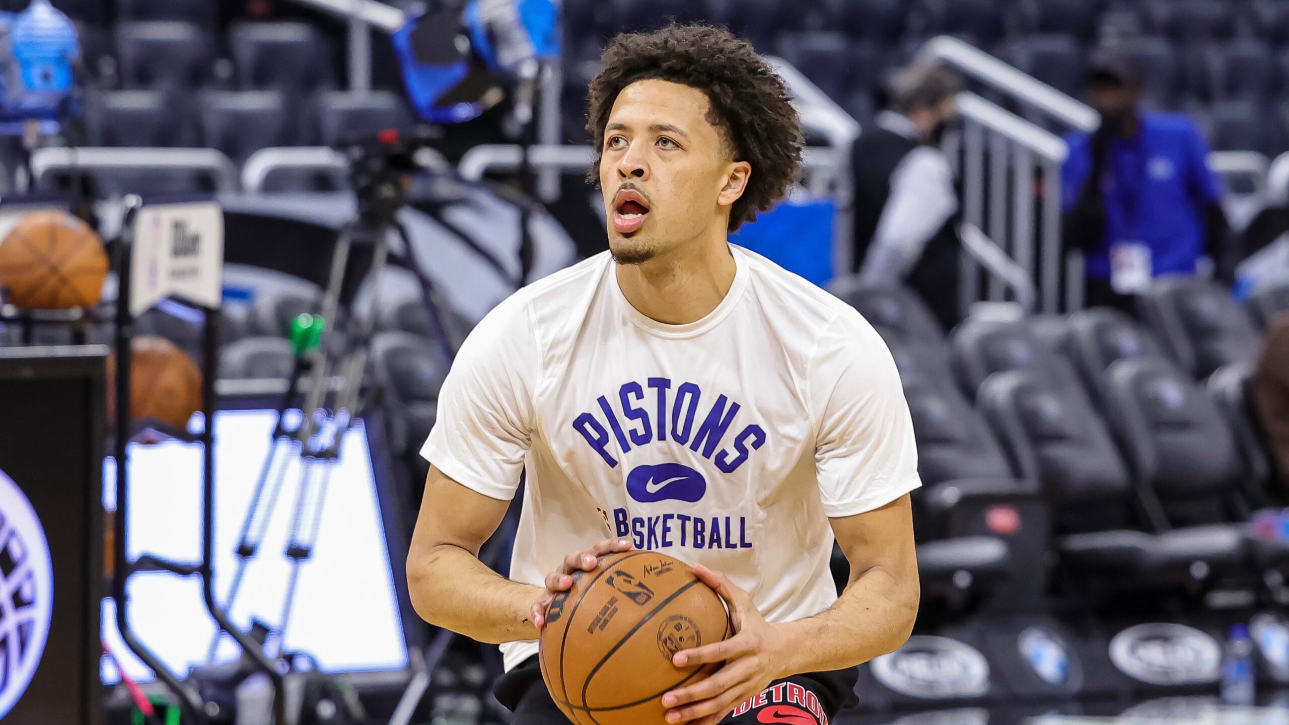 NBA: Detroit Pistons at Orlando Magic