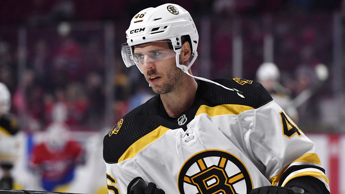 Former Boston Bruins Forward David Krejci