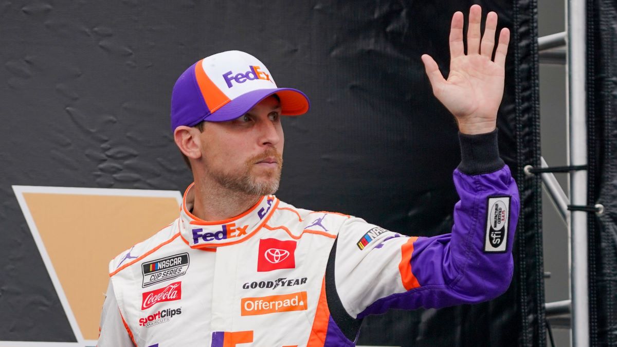 NASCAR driver Denny Hamlin