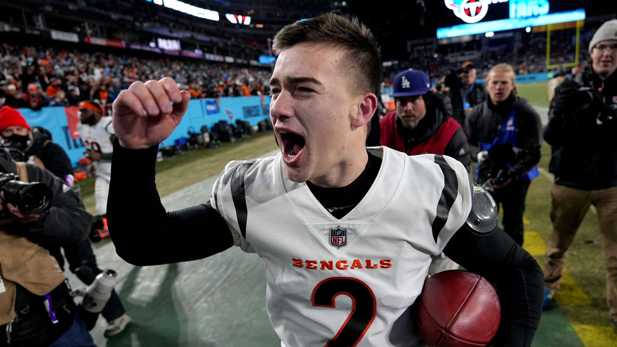 Cincinnati Bengals kicker Evan McPherson