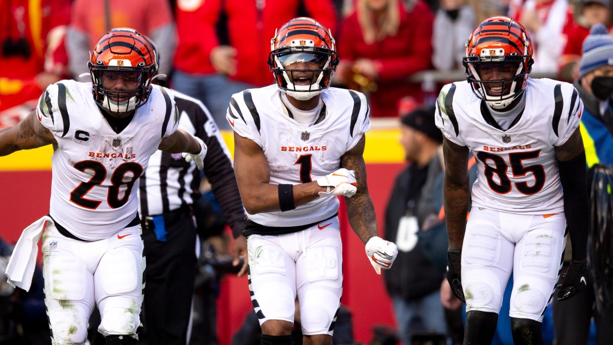 Cincinnati Bengals receiver Ja'Marr Chase