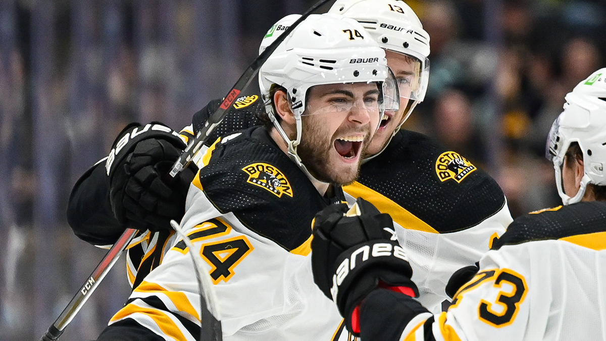 Boston Bruins forward Jake DeBrusk