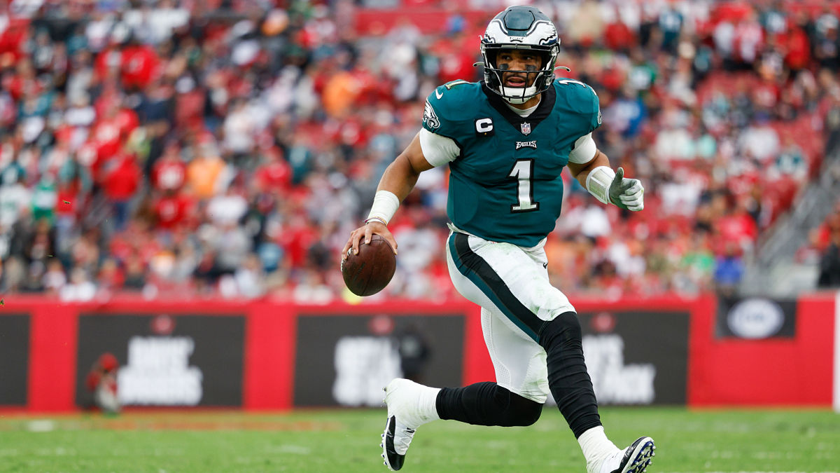 Philadelphia Eagles quarterback Jalen Hurts