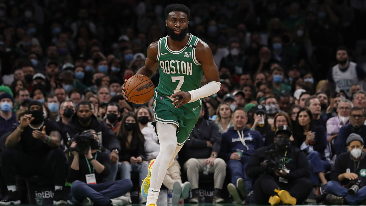Boston Celtics guard Jaylen Brown