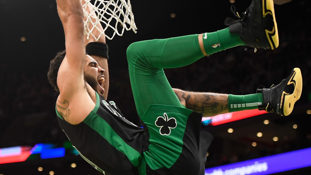 Boston Celtics forward Jayson Tatum