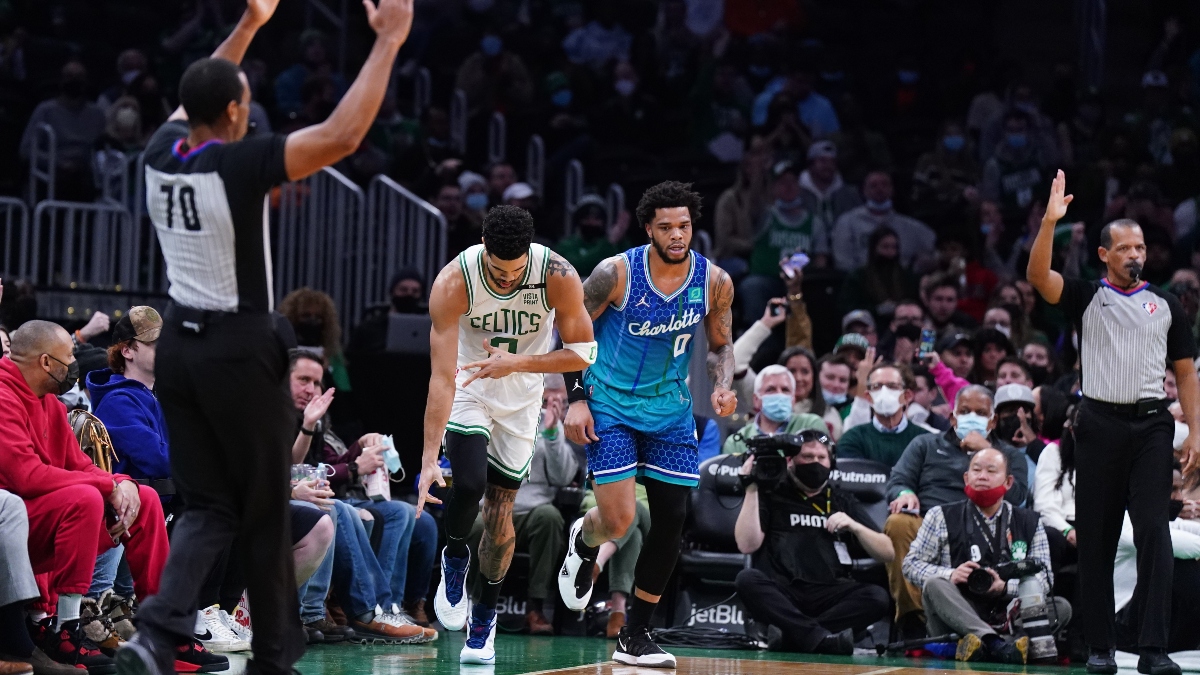 Boston Celtics forward Jayson Tatum