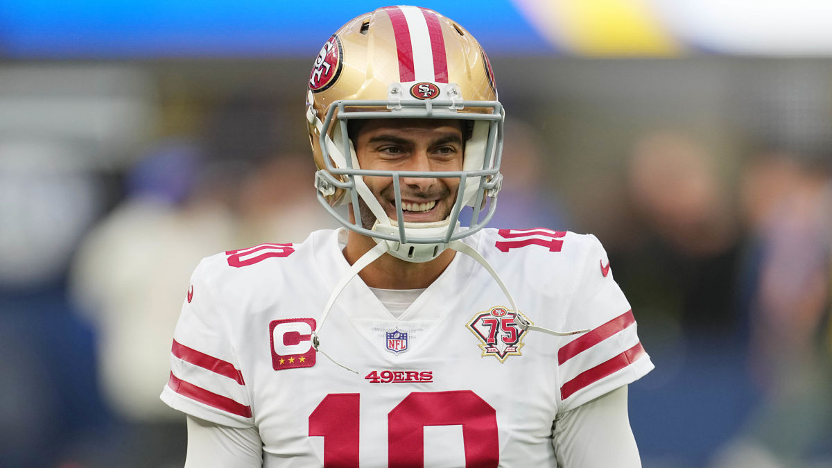 San Francisco 49ers quarterback Jimmy Garoppolo