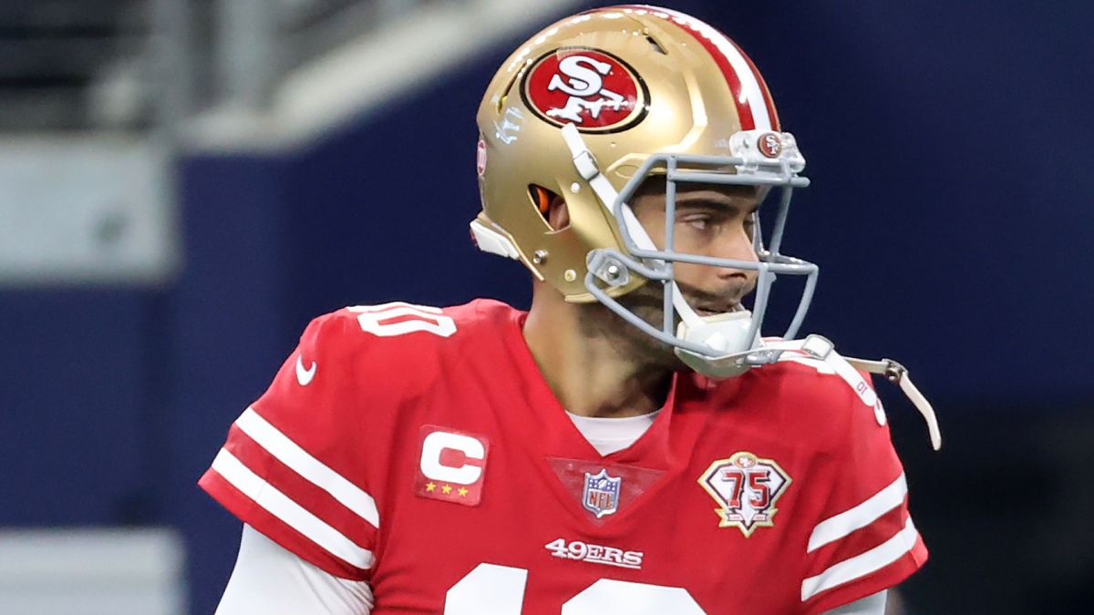 San Francisco 49ers quarterback Jimmy Garoppolo
