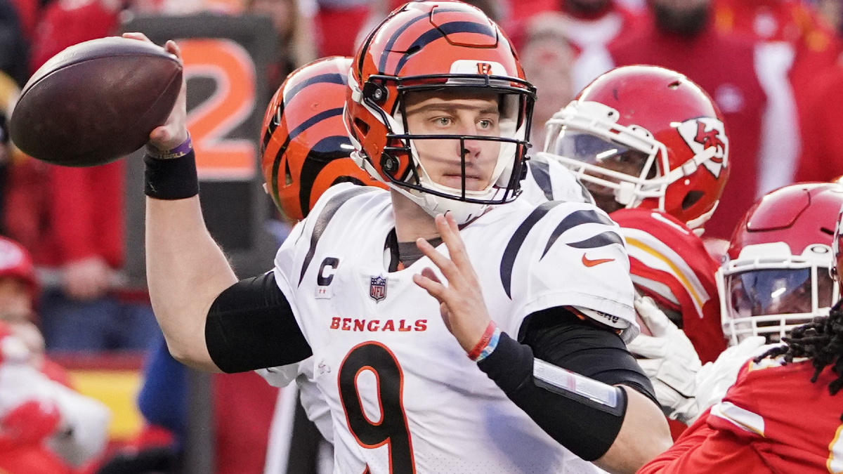 Cincinnati Bengals quarterback Joe Burrow