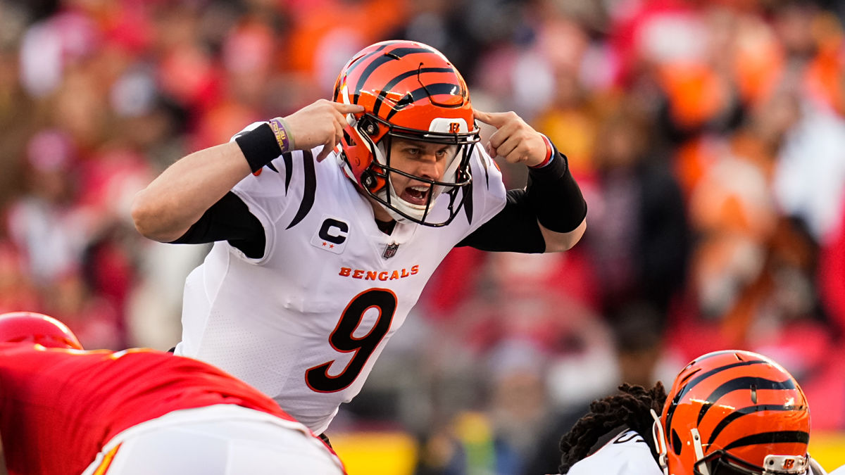 Cincinnati Bengals quarterback Joe Burrow