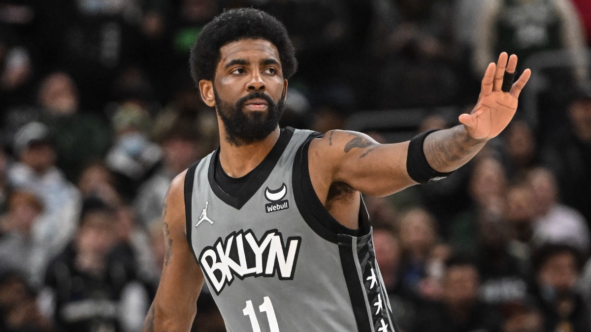 Brooklyn Nets guard Kyrie Irving