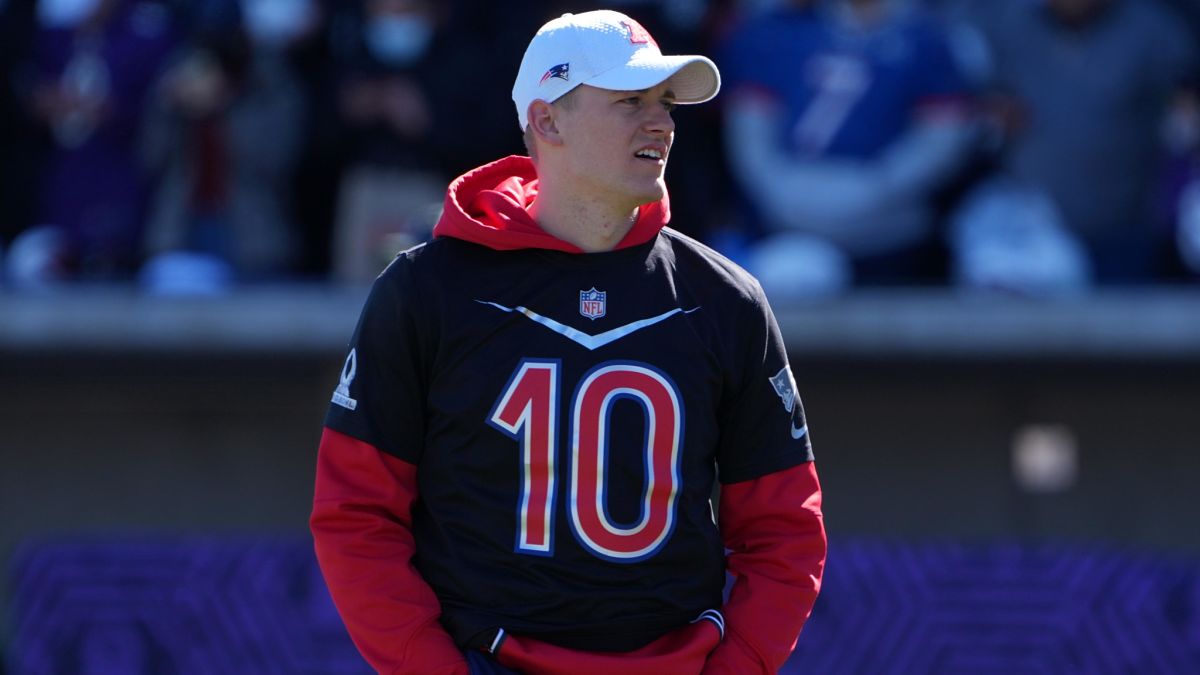 New England Patriots quarterback Mac Jones