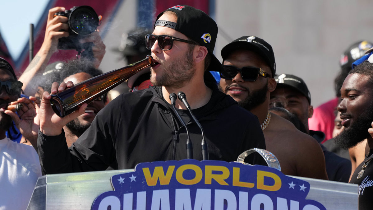 Los Angeles Rams quarterback Matthew Stafford