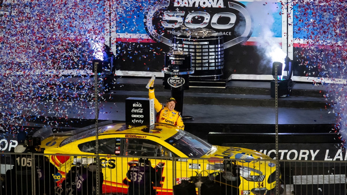 2021 Daytona 500 winner Michael McDowell