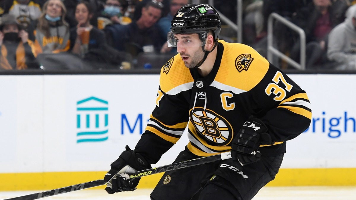 Boston Bruins center Patrice Bergeron