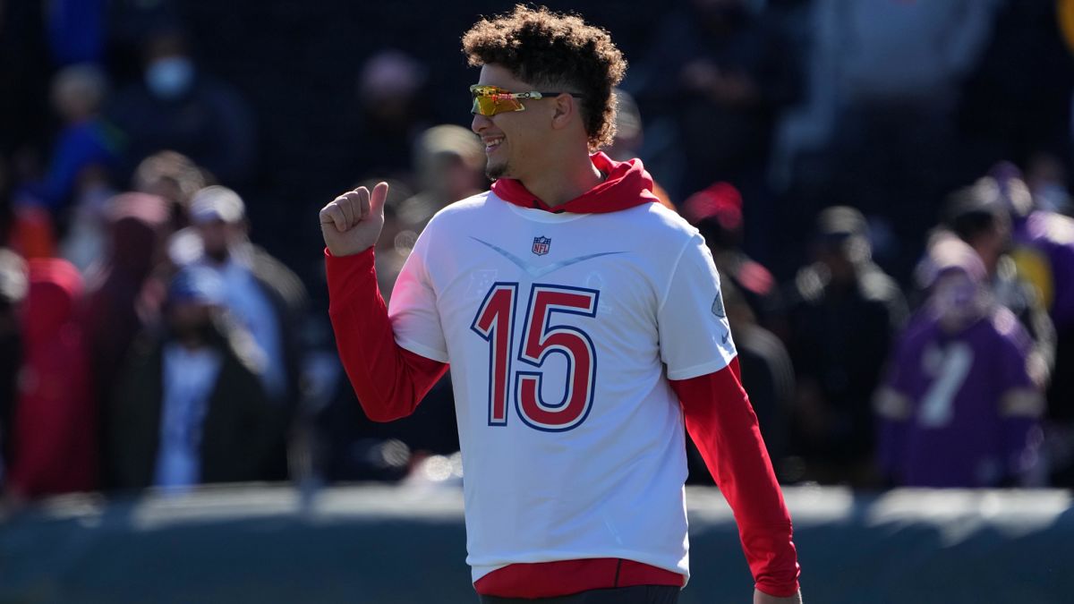 Kansas City Chiefs quarterback Patrick Mahomes