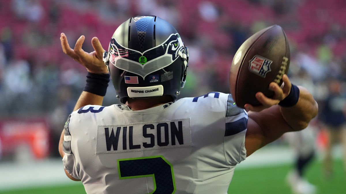 Seattle Seahawks quarterback Russell Wilson