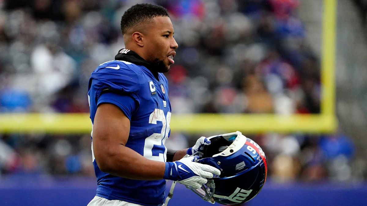 New York Giants running back Saquon Barkley