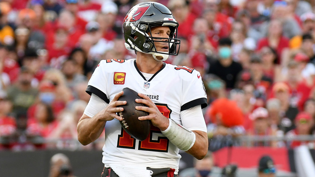 Tampa Bay Buccaneers quarterback Tom Brady