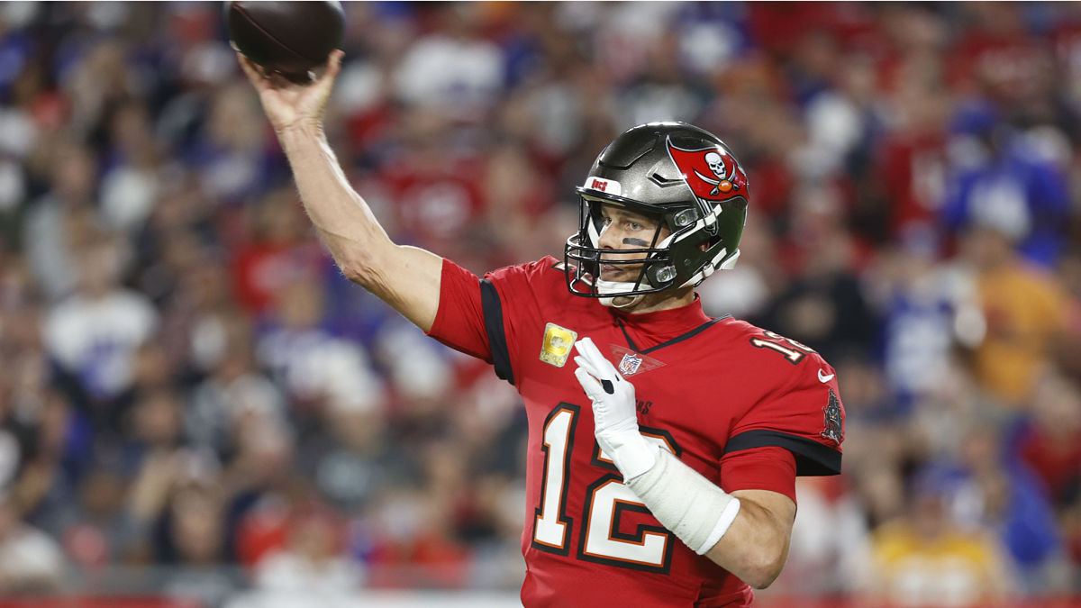 Tampa Bay Buccaneers quarterback Tom Brady
