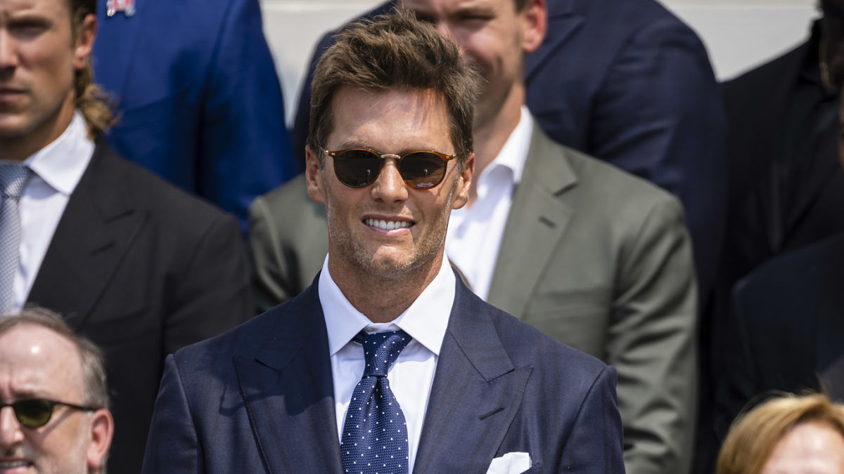 Tampa Bay Buccaneers quarterback Tom Brady