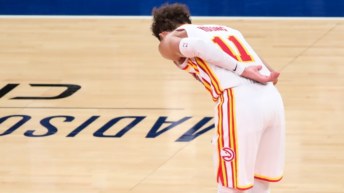 Atlanta Hawks guard Trae Young