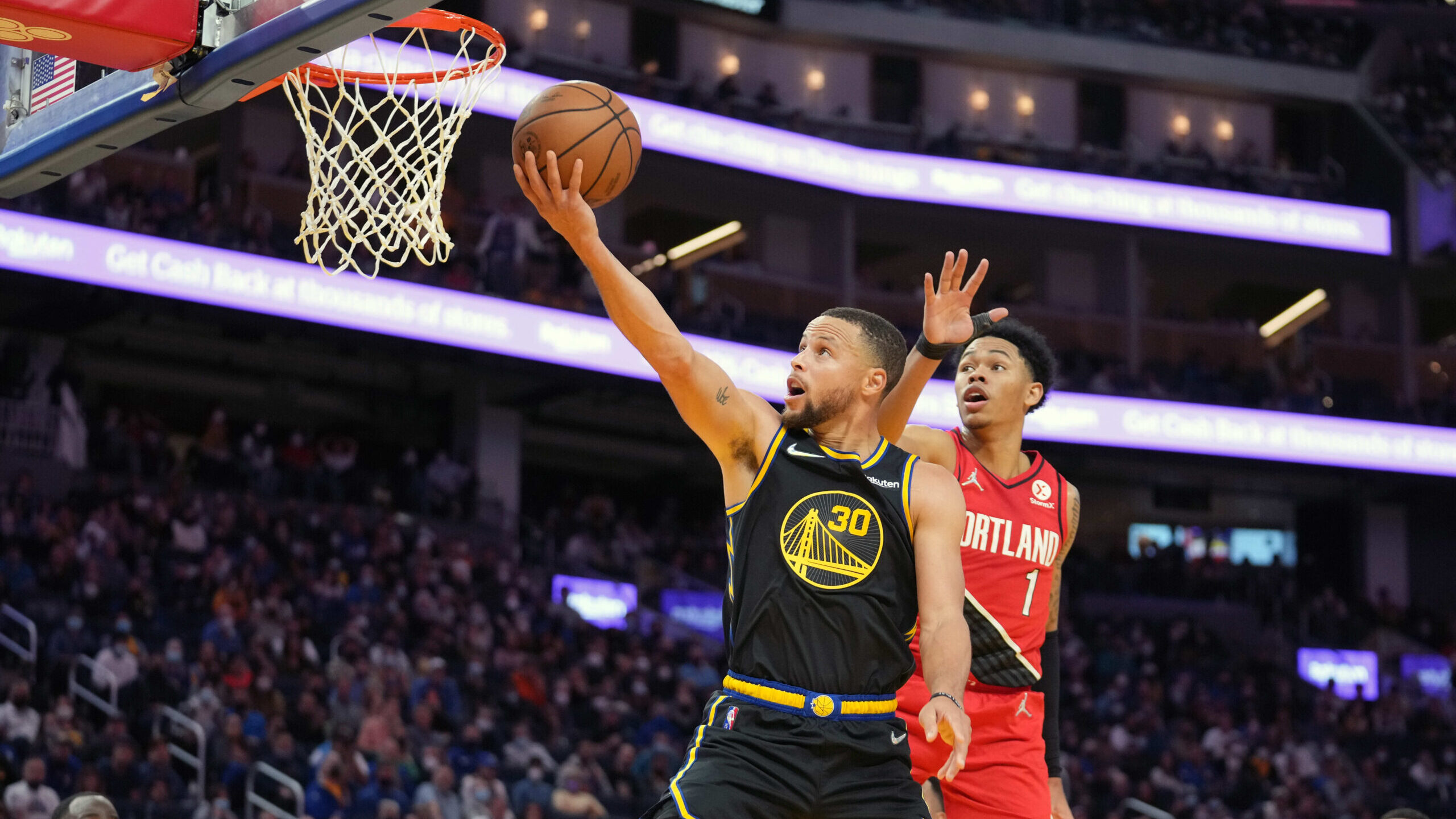NBA: Portland Trail Blazers at Golden State Warriors