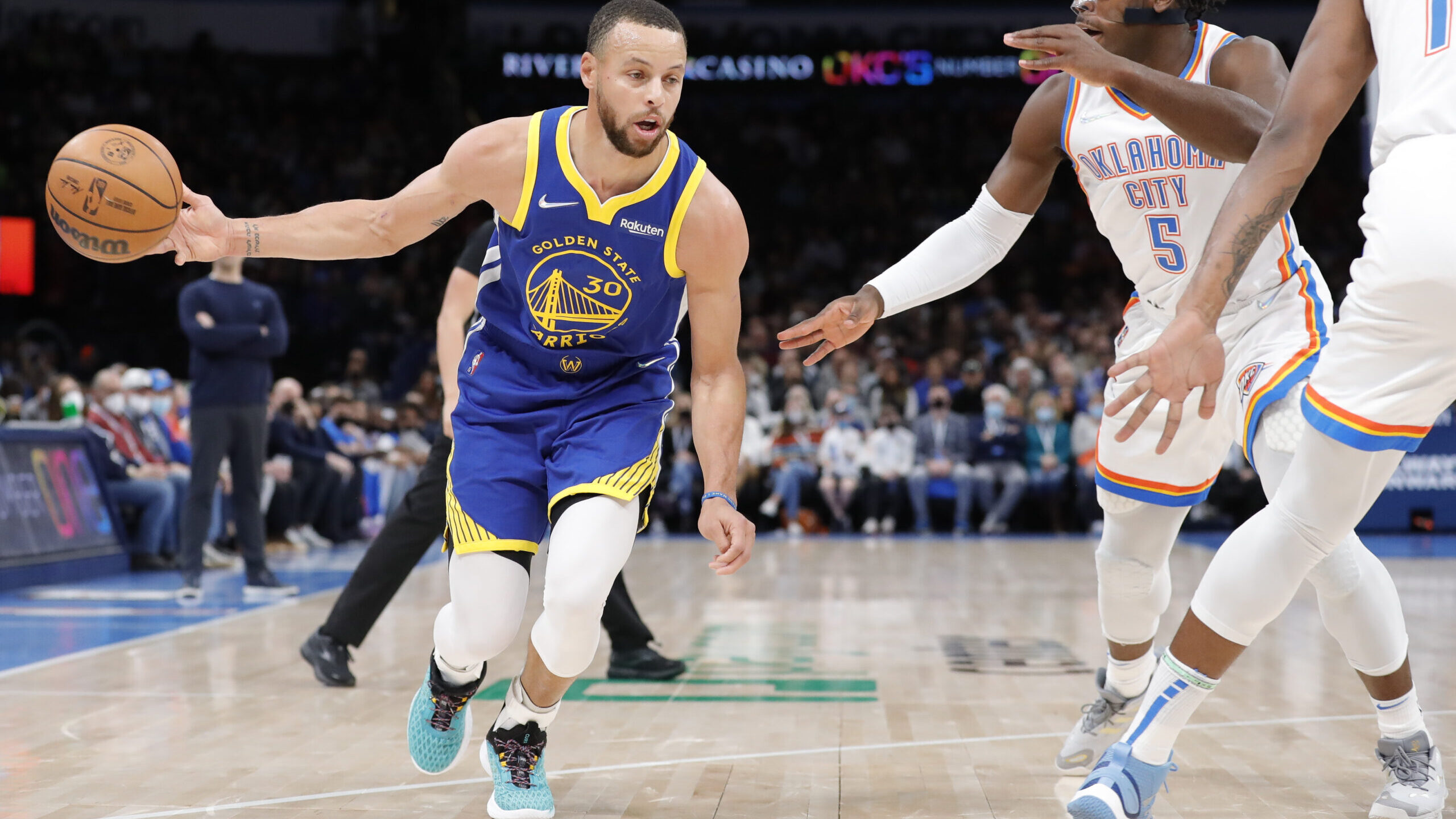 NBA: Golden State Warriors at Oklahoma City Thunder