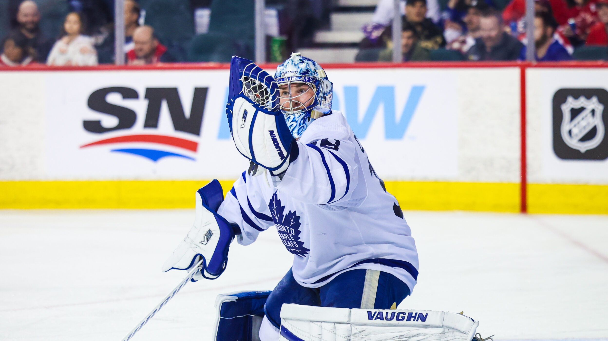 NHL: Toronto Maple Leafs at Calgary Flames