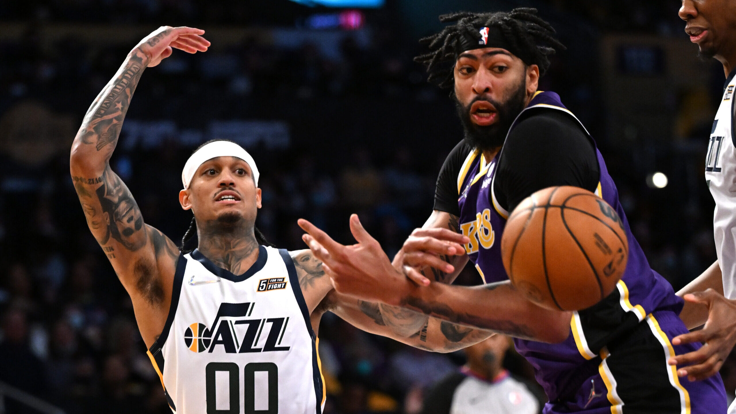 NBA: Utah Jazz at Los Angeles Lakers