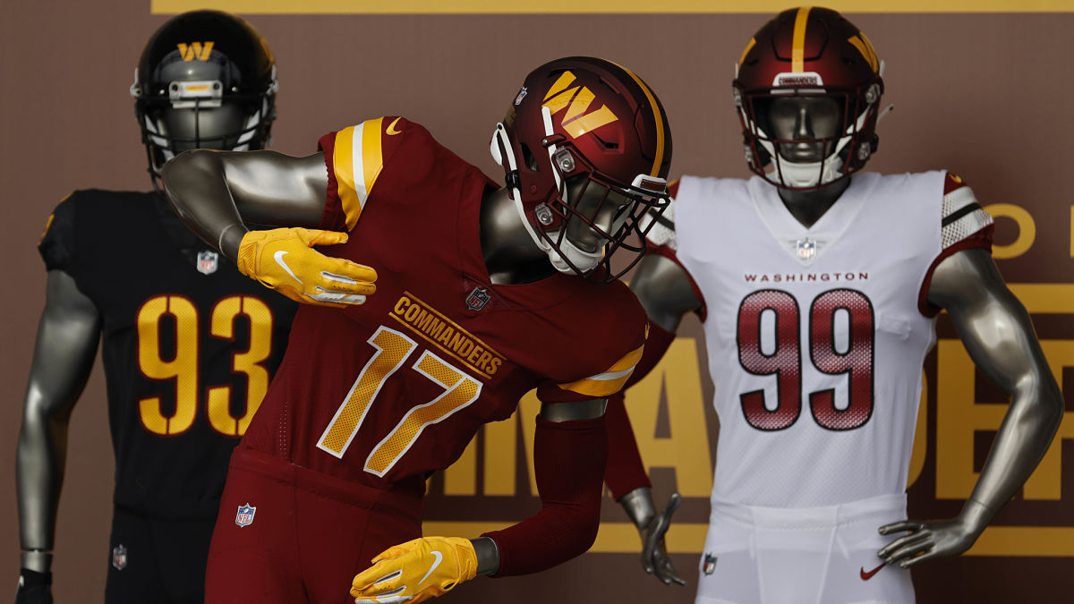 Washington Commanderes uniforms