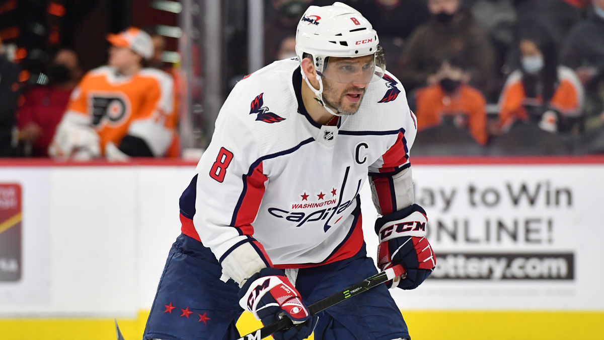 Washington Capitals left wing Alex Ovechkin