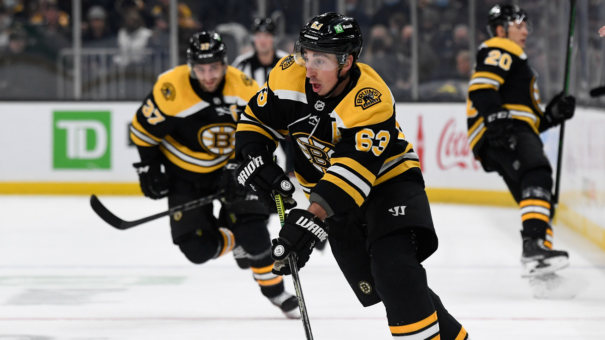 Boston Bruins forward Brad Marchand