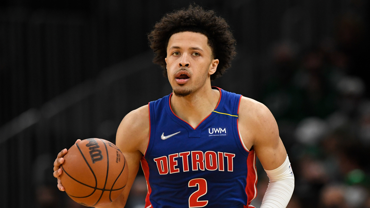 Detroit Pistons guard Cade Cunningham