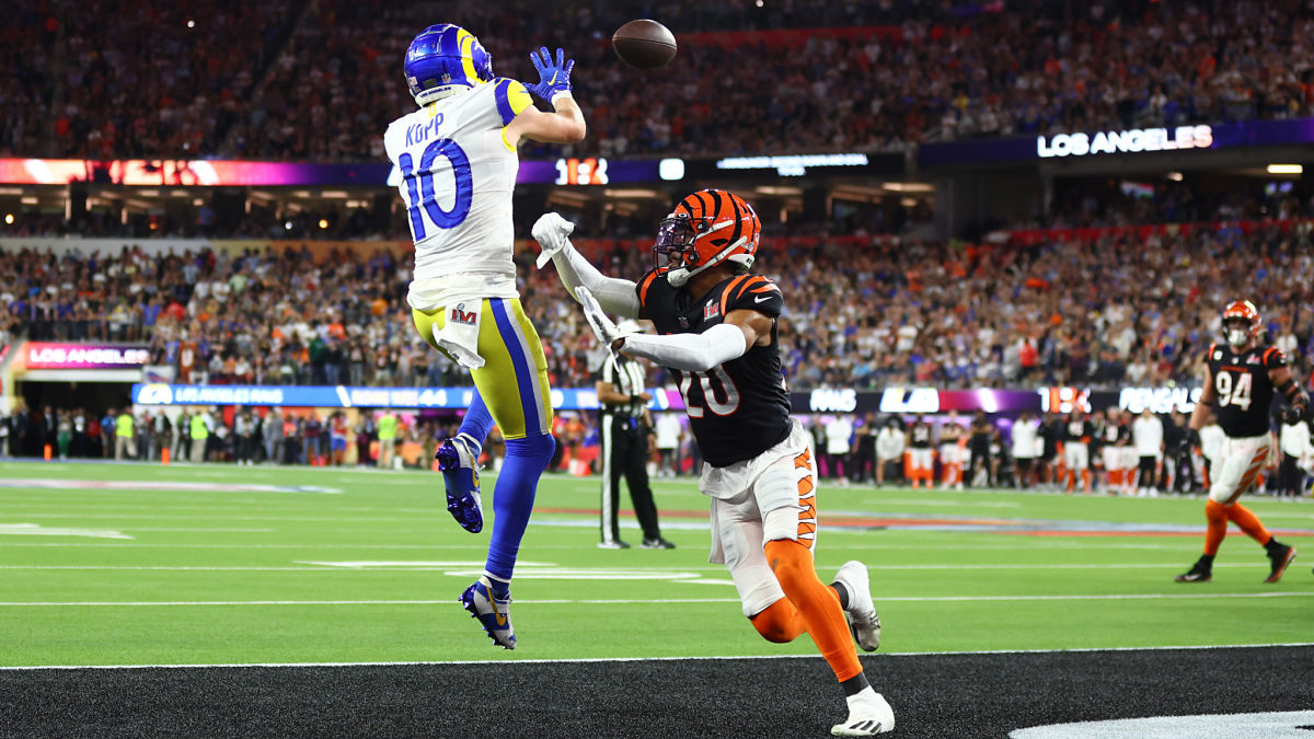 Los Angeles Rams wide receiver Cooper Kupp, Cincinnati Bengals cornerback Eli Apple