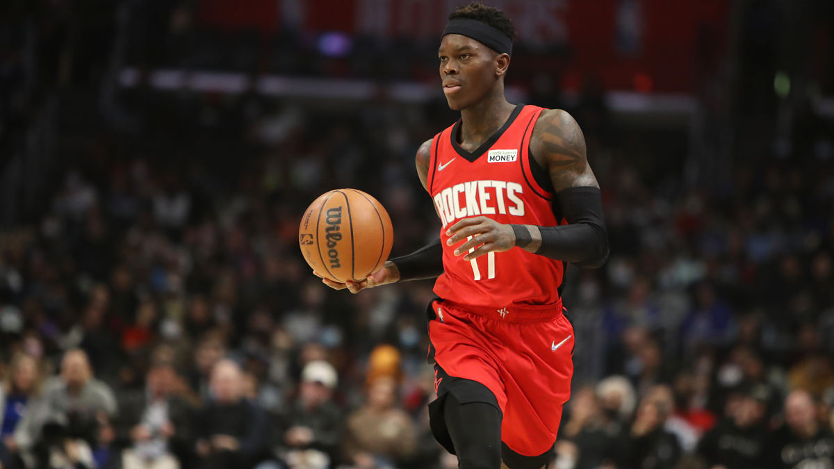 Houston Rockets guard Dennis Schroder