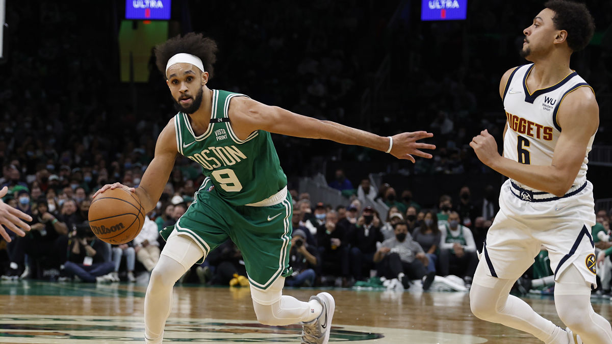 Boston Celtics guard Derrick White