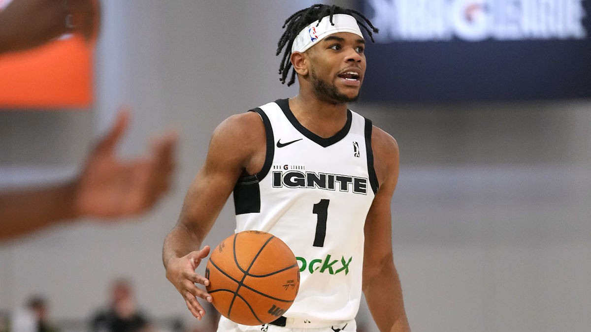 G League Ignite guard Jaden Hardy