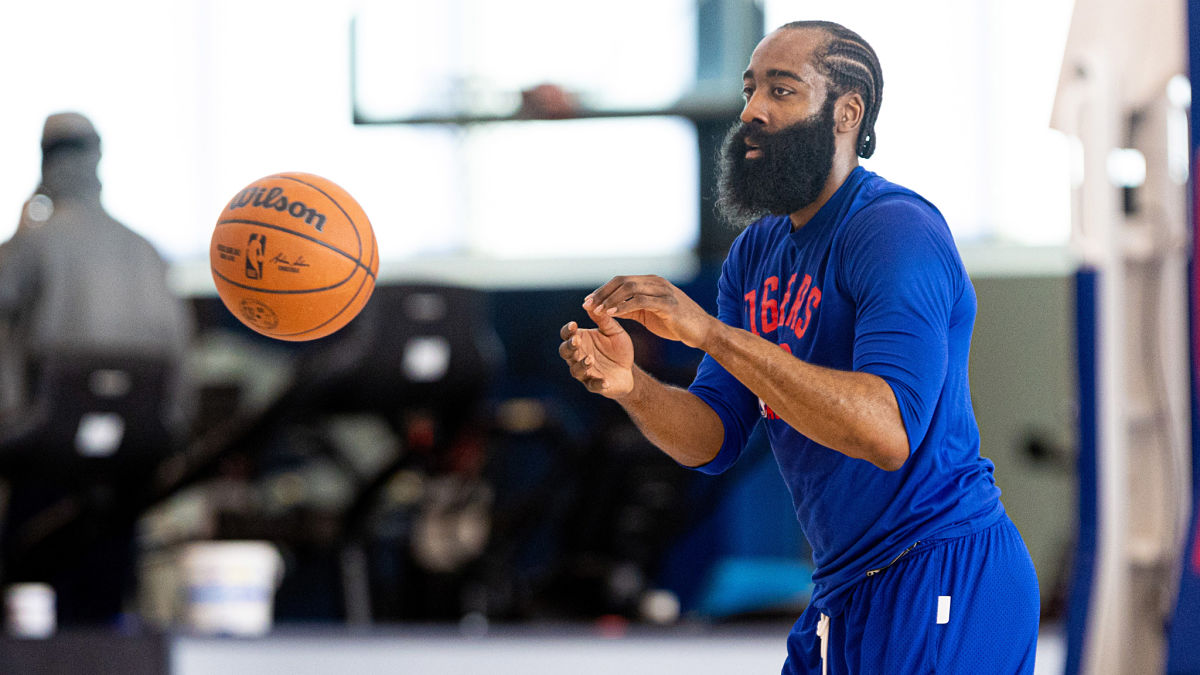 Philadelphia 76ers guard James Harden