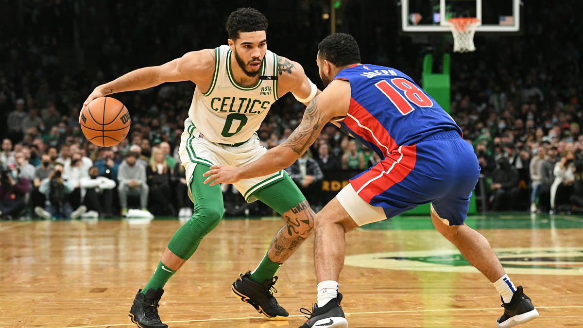 Boston Celtics forward Jayson Tatum
