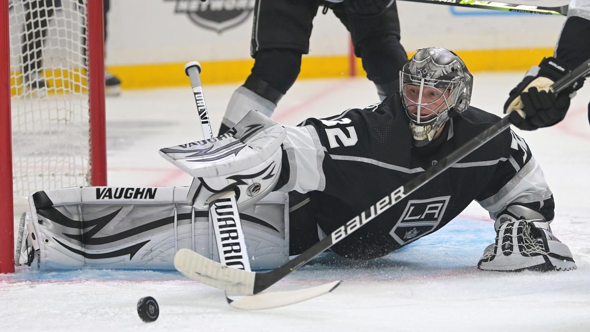 Los Angeles Kings goaltender Jonathan Quick