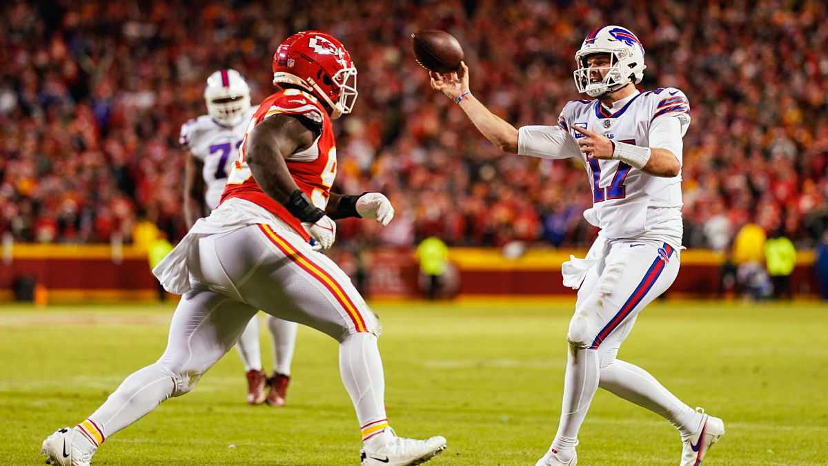 Buffalo Bills quarterback Josh Allen