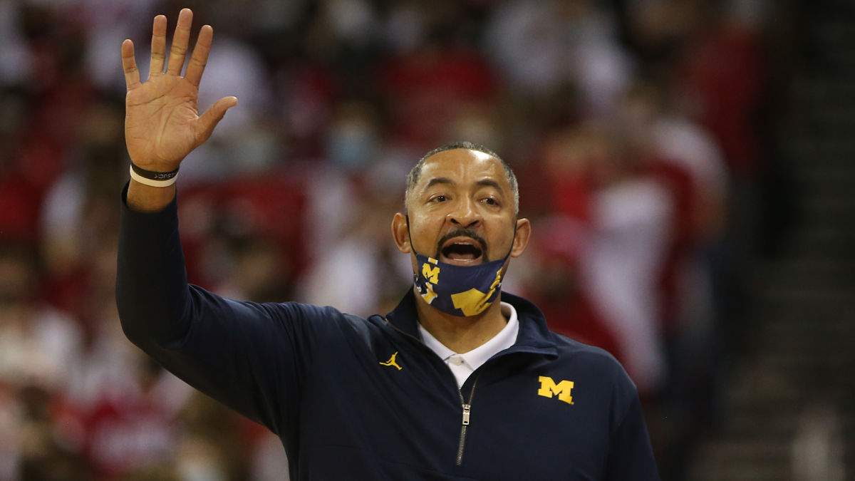 Michigan Wolverines head coach Juwan Howard