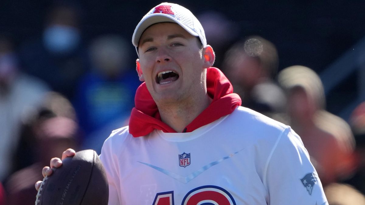 New England Patriots quarterback Mac Jones
