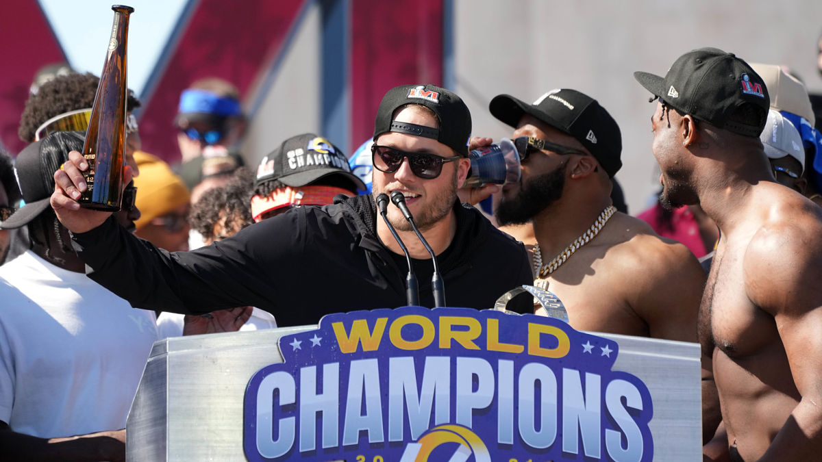 Los Angeles Rams quarterback Matthew Stafford